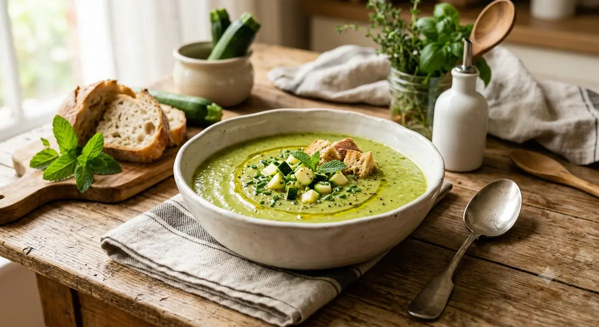 Cream of Zucchini Soup